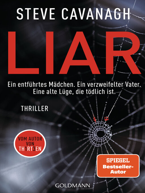 Title details for Liar by Steve Cavanagh - Wait list